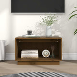 NNEVL TV Cabinet Honey Brown 60x35x35 cm Solid Wood Pine