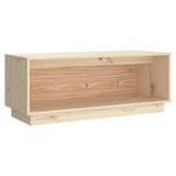 NNEVL TV Cabinet 90x35x35 cm Solid Wood Pine