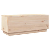 NNEVL TV Cabinet 90x35x35 cm Solid Wood Pine