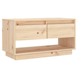 NNEVL TV Cabinet 74x34x40 cm Solid Wood Pine