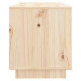 NNEVL TV Cabinet 74x34x40 cm Solid Wood Pine