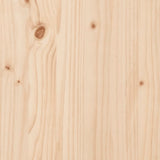 NNEVL TV Cabinet 74x34x40 cm Solid Wood Pine