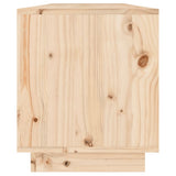 NNEVL TV Cabinet 110.5x34x40 cm Solid Wood Pine
