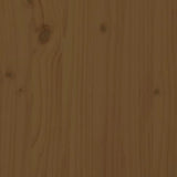 NNEVL TV Cabinet Honey Brown 110.5x34x40 cm Solid Wood Pine