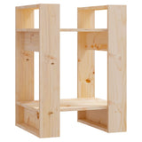 NNEVL Book Cabinet/Room Divider 41x35x57 cm Solid Wood Pine