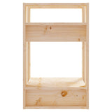 NNEVL Book Cabinet/Room Divider 41x35x57 cm Solid Wood Pine