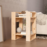 NNEVL Book Cabinet/Room Divider 41x35x57 cm Solid Wood Pine