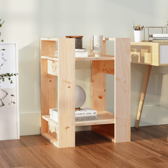 NNEVL Book Cabinet/Room Divider 41x35x57 cm Solid Wood Pine