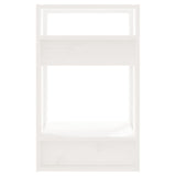 NNEVL Book Cabinet/Room Divider White 41x35x57 cm Solid Wood Pine