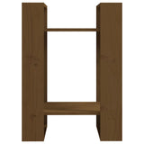 NNEVL Book Cabinet/Room Divider Honey Brown 41x35x57 cm Solid Wood Pine