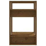 NNEVL Book Cabinet/Room Divider Honey Brown 41x35x57 cm Solid Wood Pine