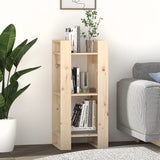 NNEVL Book Cabinet/Room Divider 41x35x91 cm Solid Wood Pine