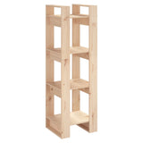 NNEVL Book Cabinet/Room Divider 41x35x125 cm Solid Wood Pine