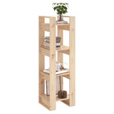 NNEVL Book Cabinet/Room Divider 41x35x125 cm Solid Wood Pine