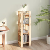 NNEVL Book Cabinet/Room Divider 41x35x125 cm Solid Wood Pine