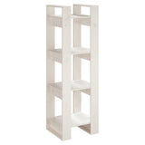 NNEVL Book Cabinet/Room Divider White 41x35x125 cm Solid Wood Pine