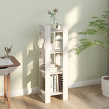 NNEVL Book Cabinet/Room Divider White 41x35x125 cm Solid Wood Pine