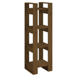 NNEVL Book Cabinet/Room Divider Honey Brown 41x35x125 cm Solid Wood