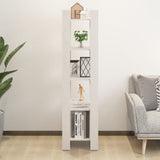 NNEVL Book Cabinet/Room Divider White 41x35x160 cm Solid Wood Pine