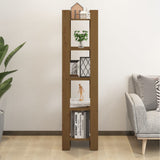 NNEVL Book Cabinet/Room Divider Honey Brown 41x35x160 cm Solid Wood Pine