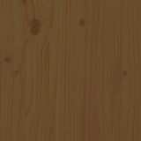 NNEVL Book Cabinet/Room Divider Honey Brown 60x35x57 cm Solid Wood