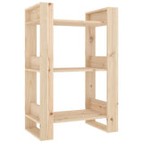 NNEVL Book Cabinet/Room Divider 60x35x91 cm Solid Wood Pine