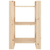 NNEVL Book Cabinet/Room Divider 60x35x91 cm Solid Wood Pine