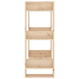 NNEVL Book Cabinet/Room Divider 60x35x91 cm Solid Wood Pine