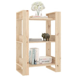 NNEVL Book Cabinet/Room Divider 60x35x91 cm Solid Wood Pine