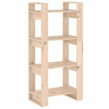 NNEVL Book Cabinet/Room Divider 60x35x125 cm Solid Wood