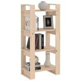 NNEVL Book Cabinet/Room Divider 60x35x125 cm Solid Wood