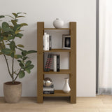 NNEVL Book Cabinet/Room Divider Honey Brown 60x35x125 cm Solid Wood