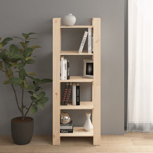 NNEVL Book Cabinet/Room Divider 60x35x160 cm Solid Wood