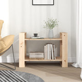 NNEVL Book Cabinet/Room Divider 80x35x56.5 cm Solid Wood Pine