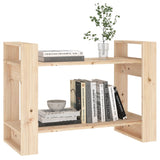 NNEVL Book Cabinet/Room Divider 80x35x56.5 cm Solid Wood Pine