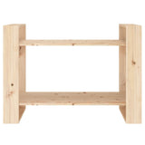NNEVL Book Cabinet/Room Divider 80x35x56.5 cm Solid Wood Pine