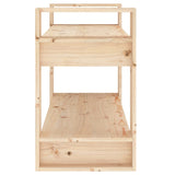 NNEVL Book Cabinet/Room Divider 80x35x56.5 cm Solid Wood Pine