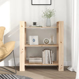 NNEVL Book Cabinet/Room Divider 80x35x91 cm Solid Wood Pine