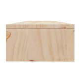 NNEVL Monitor Stand 100x24x13 cm Solid Wood Pine