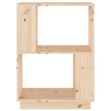 NNEVL Book Cabinet/Room Divider 51x25x70 cm Solid Wood Pine