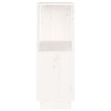 NNEVL Book Cabinet/Room Divider White 51x25x70 cm Solid Wood Pine