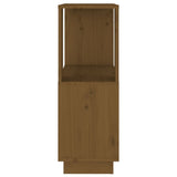 NNEVL Book Cabinet/Room Divider Honey Brown 51x25x70 cm Solid Wood Pine