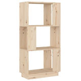 NNEVL Book Cabinet/Room Divider 51x25x101 cm Solid Wood Pine