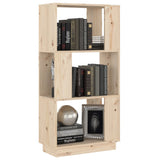 NNEVL Book Cabinet/Room Divider 51x25x101 cm Solid Wood Pine