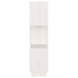 NNEVL Book Cabinet/Room Divider White 51x25x101 cm Solid Wood Pine