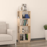 NNEVL Book Cabinet/Room Divider 51x25x132 cm Solid Wood Pine