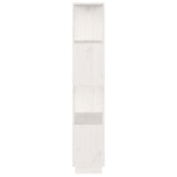 NNEVL Book Cabinet/Room Divider White 51x25x132 cm Solid Wood Pine