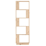 NNEVL Book Cabinet/Room Divider 51x25x163.5 cm Solid Wood Pine