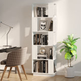 NNEVL Book Cabinet/Room Divider White 51x25x163.5 cm Solid Wood Pine