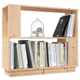 NNEVL Book Cabinet/Room Divider 80x25x70 cm Solid Wood Pine